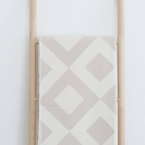 RIEMA Kuscheldecke LASSE aus 100% Bio-Baumwolle (kbA) beige natur