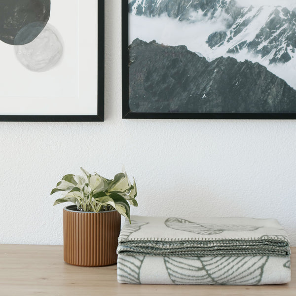 Kuscheldecke BERIT aus 100% Bio-Baumwolle von RIEMA Germany