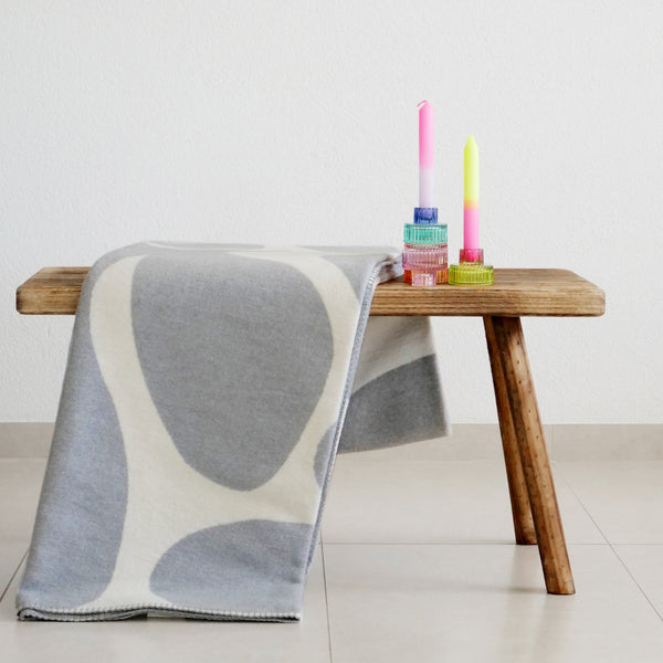 riema XL Kuscheldecke BJÖRK in grau, Made in Germany