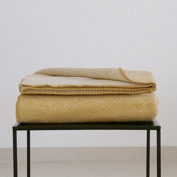 Bio Kuscheldecke EMMA in gelb