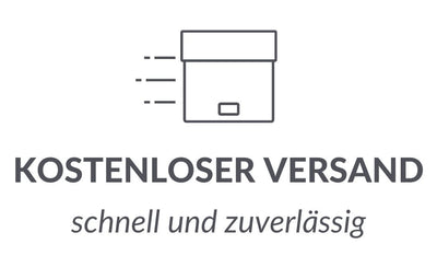 Kostenloser Versand deiner neuen Wohndecke zu dir nach Hause