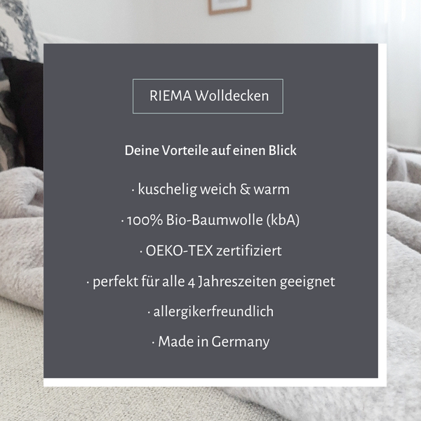 riema fakten eigenschaften wohndecken