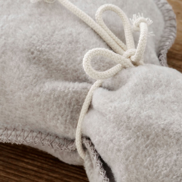 RIEMA Wärmflaschenbezug aus 100% Bio-Baumwolle in grau