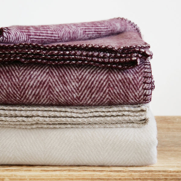 RIEMA sanfte Kuscheldecke FINN aus Bio-Baumwolle, made in germany
